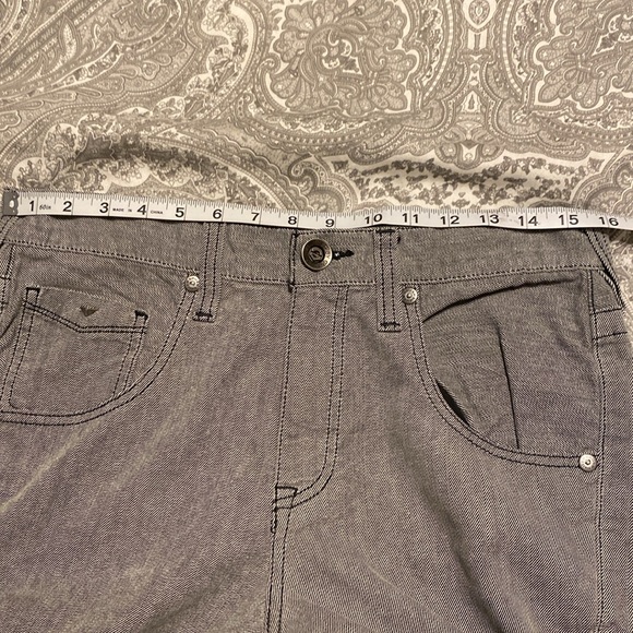 G by Guess Men’s Black/White Pants Size 32 Korbin Slim Fit - Picture 8 of 11